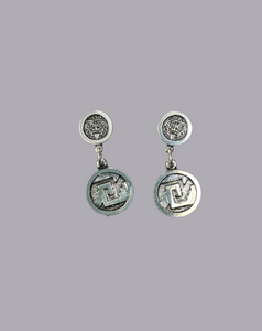 Aretes de greca chicos