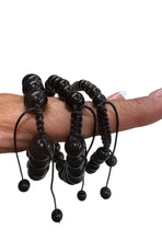 Cargar imagen en el visor de la galería, Pulsera de bola en obsidiana
