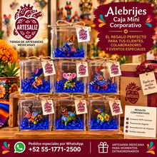 Cargar imagen en el visor de la galería, Alebrije caja mini corporativo
