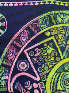 Rebozo de Calendario Azteca