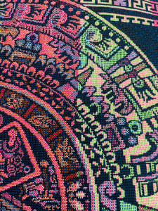 Rebozo de Calendario Azteca