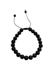Cargar imagen en el visor de la galería, Pulsera de bola en obsidiana
