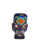 Cargar imagen en el visor de la galería, Máscara azteca mini arte huichol
