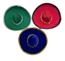 Cargar imagen en el visor de la galería, Sombrero de Charro mini sencillo
