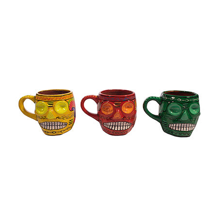 Taza para café calavera, Día de Muertos