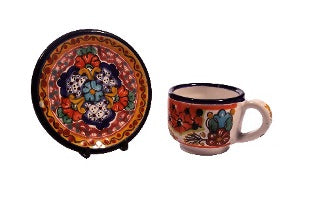 Juego de taza con plato