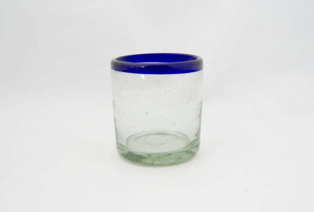 Vaso para jugo posta azul