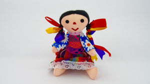 Muñecas María con trenzas