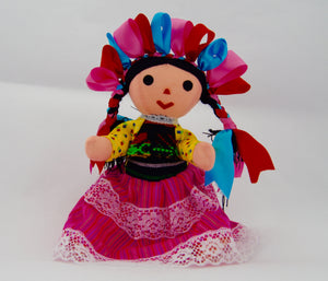 Muñecas María con diadema, 5 tamaños
