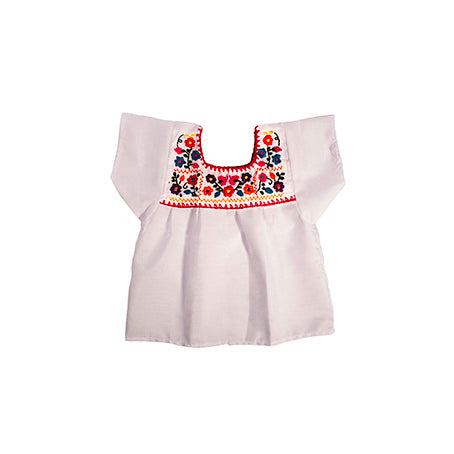 Blusa para niña bordada