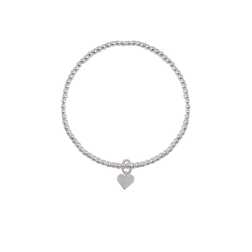 Pulsera de bola con Corazón